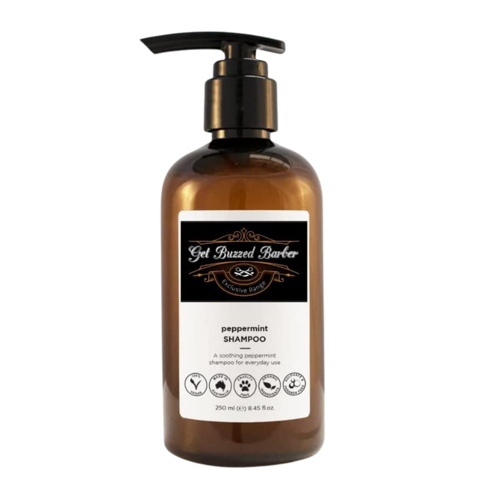 Get Buzzed Barber Peppermint Shampoo