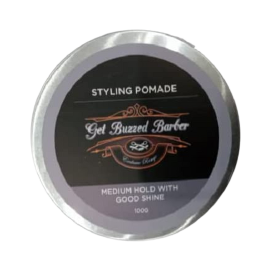 Get Buzzed Barber Styling Pomade medium Hold 100G